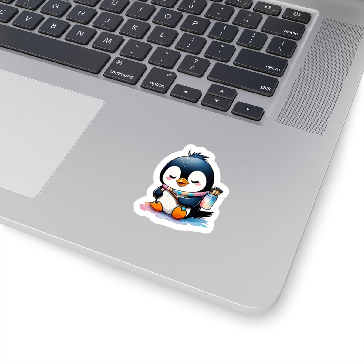 Arctic Aura Sticker | Sticker Penguin for laptop