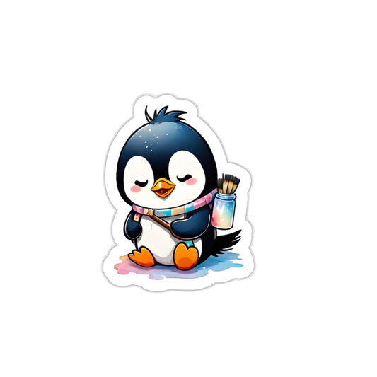 Arctic Aura Sticker | Sticker Penguin