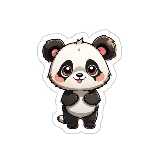 Panda Party Print Sticker | Cute Panda Sticker for phone cases, notebooks, water bottles, scrapbooks