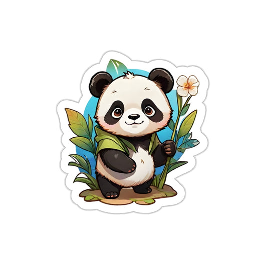 Panda Power Print Sticker | Sticker Panda for phone cases, notebooks, water bottles, scrapbooks