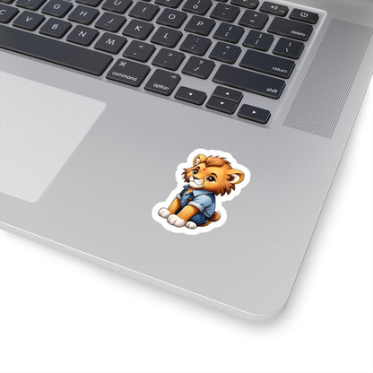 Adorable Cub Charm Sticker | Lion Sticker for laptop