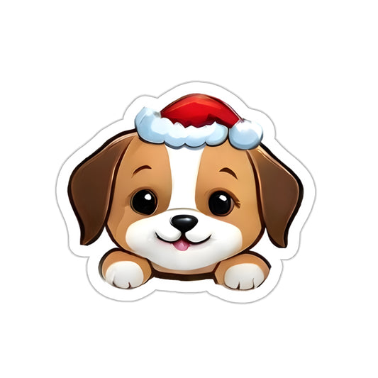 Playful Pup Parade Sticker | Sticker Dog Cute for phone cases, notebooks, water bottles, scrapbooks
