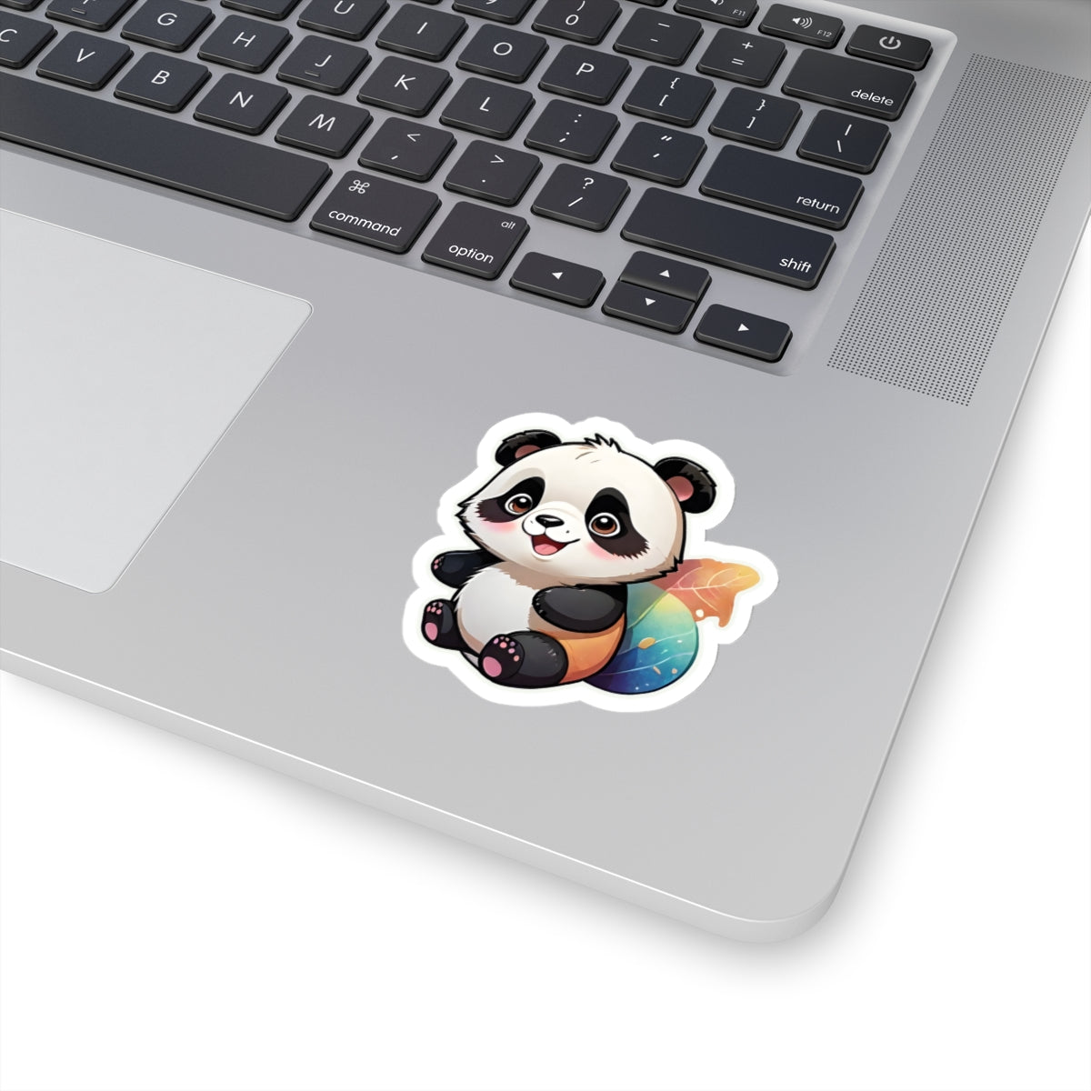 Adorable Bear Hug Sticker | Panda Sticker for laptop